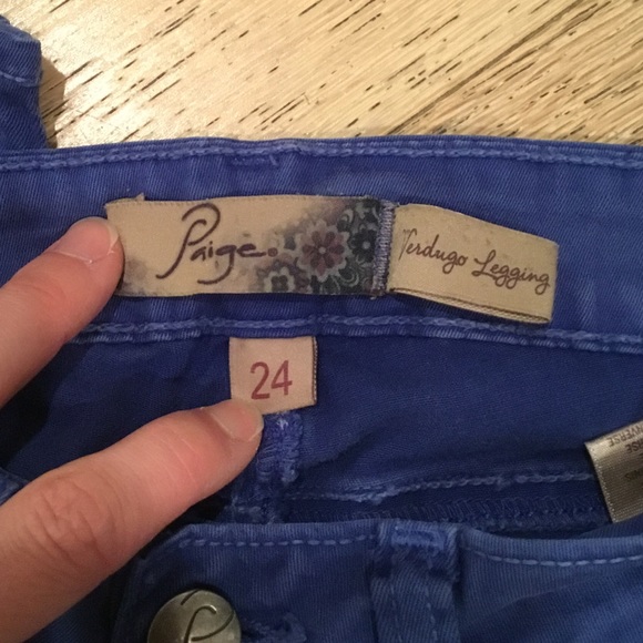 PAIGE Verdugo Legging Skinny Fit | Size 24 - Picture 4 of 6